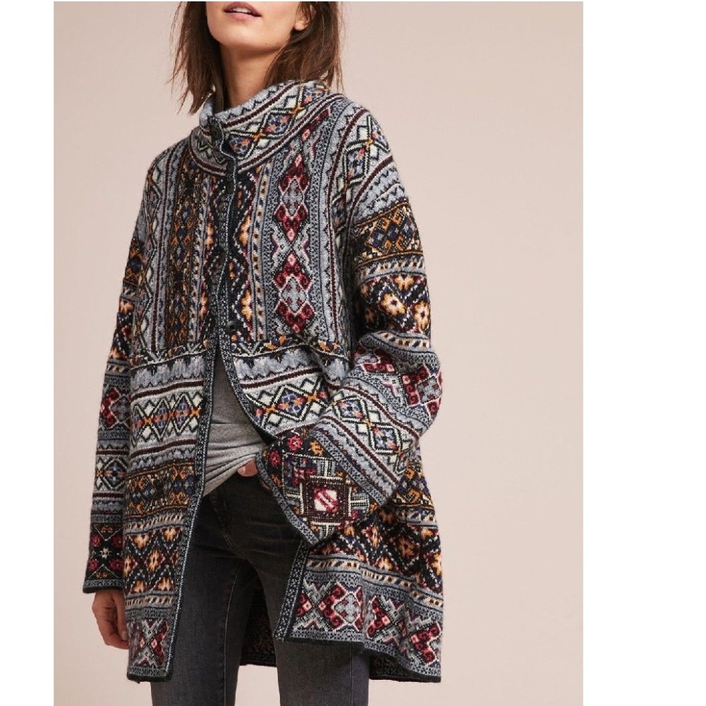 Anthropologie Oslo Sweater Coat by Aldomartins